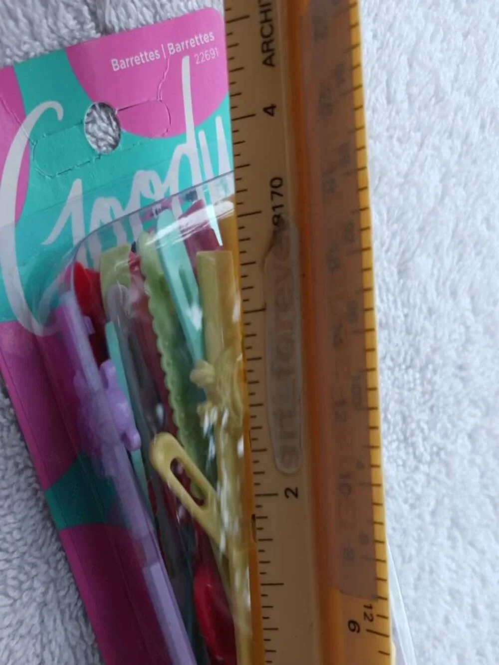 26 Goody Kids Girls Plastic Hair Barrettes Stay Tight Slip Secure Pastel Vibrant